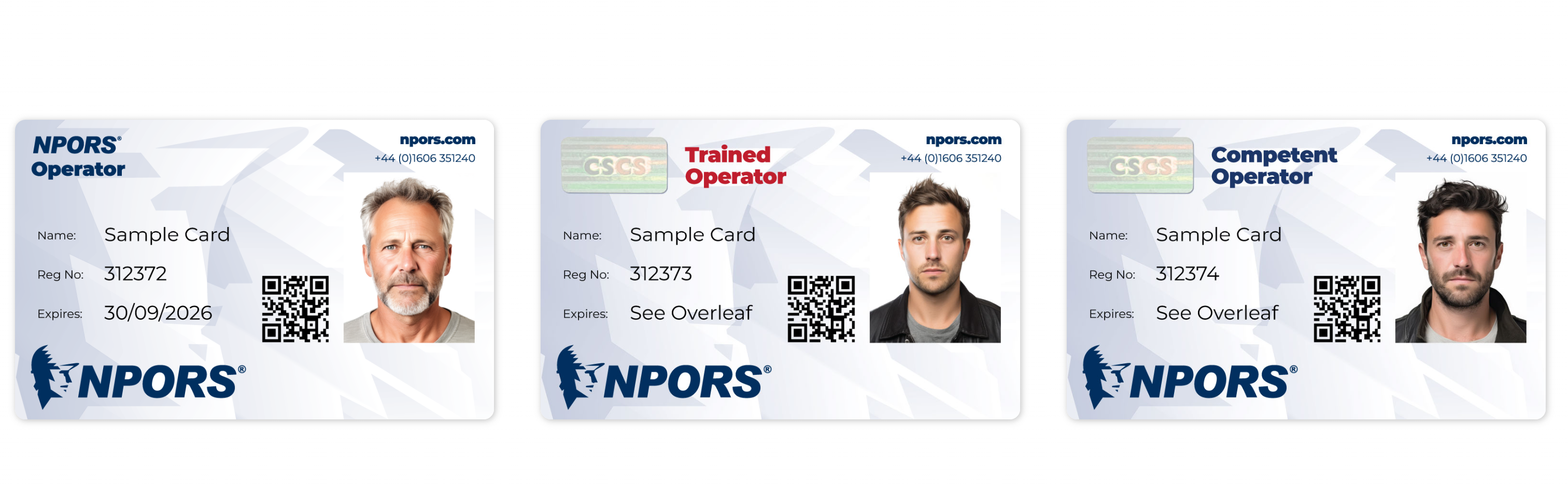 NPORS Cards